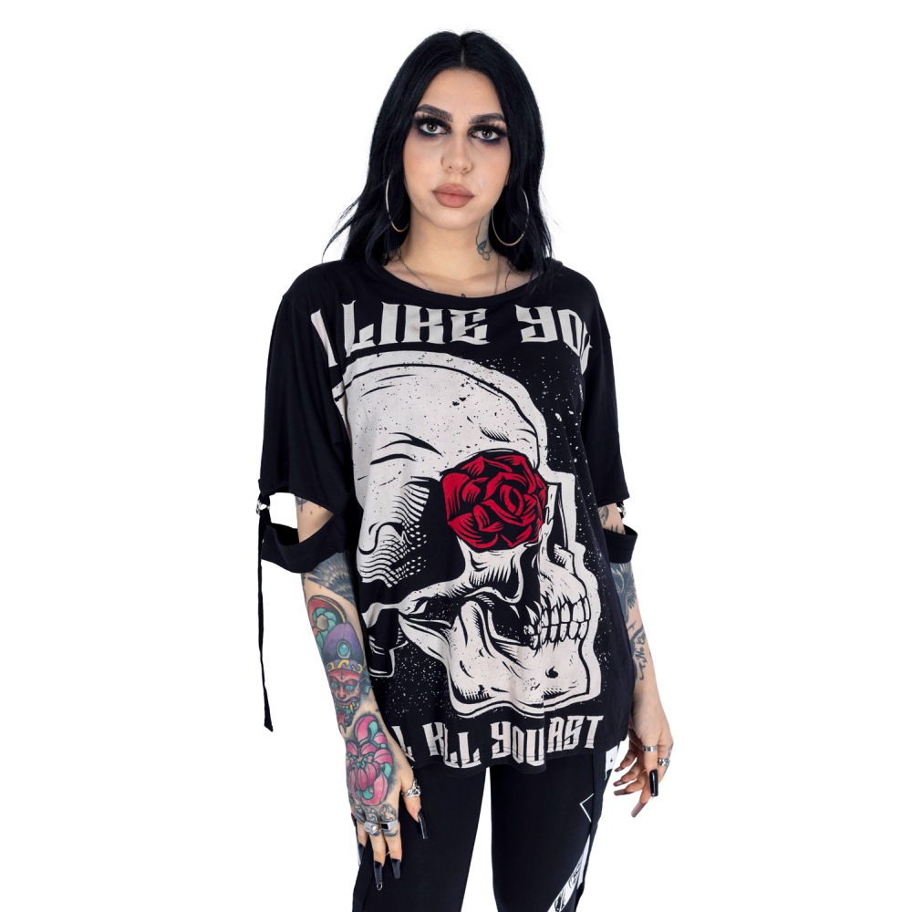 Heartless - I'LL KILL YOU LAST Top - Schwarz
